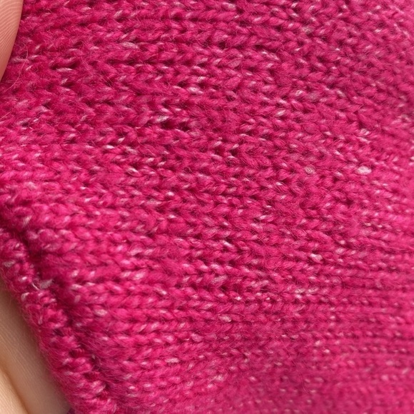 Ultra Flirt NWT hot pink mock neck sweater with butterfly design. - Picture 11 of 11